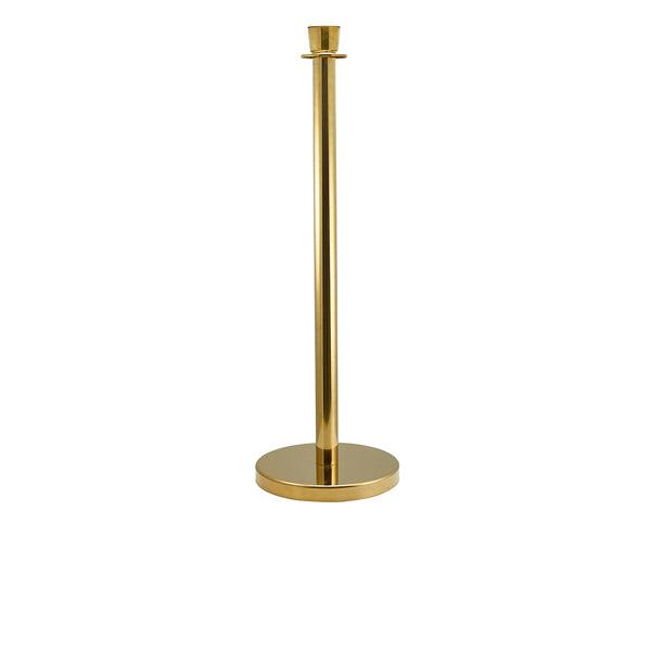 Genware Brass Plated Barrier Post - BESPOKE 77