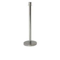 Genware Stainless Steel Barrier Post - BESPOKE 77