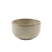 Terra Porcelain Grey Round Bowl 12.5cm - BESPOKE 77