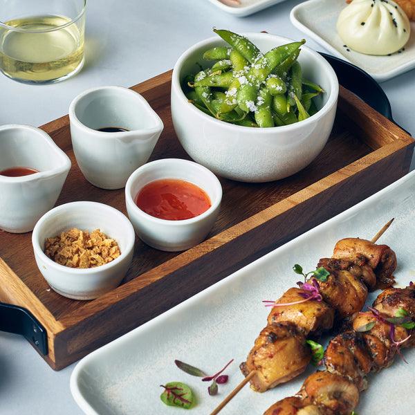 Terra Porcelain Pearl Round Bowl 12.5cm - BESPOKE 77