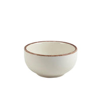 Terra Stoneware Sereno Brown Round Bowl 11.5cm - BESPOKE 77