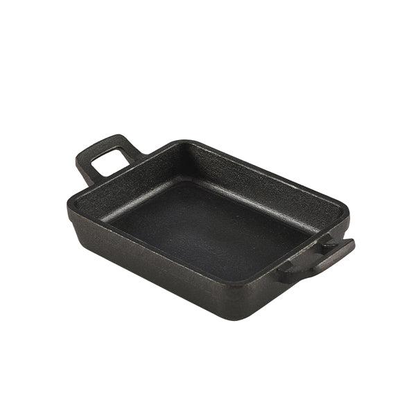 Mini Cast Iron Rectangular Dish 14x11x3cm - BESPOKE 77