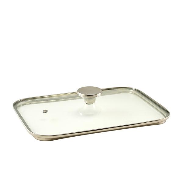 GenWare Glass Lid For Cast Aluminium Roaster 35 x 22cm - BESPOKE 77