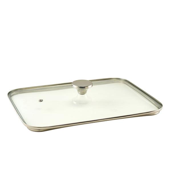 GenWare Glass Lid For Cast Aluminium Roaster 40 x 27cm - BESPOKE 77