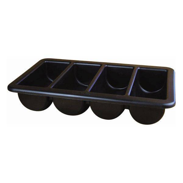 Cutlery Tray/Box 1/1 Black 13" X 21" - BESPOKE 77