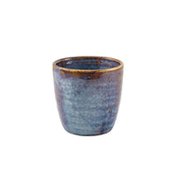 Terra Porcelain Aqua Blue Chip Cup 30cl/10.5oz - BESPOKE 77
