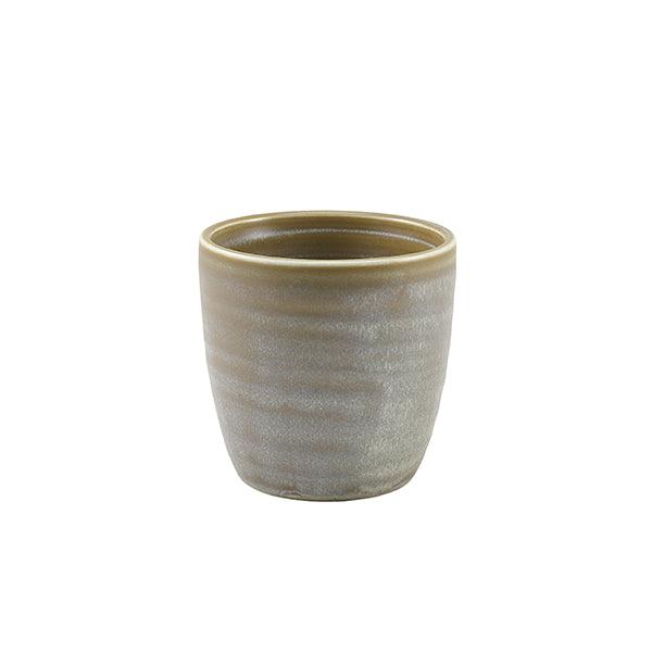 Terra Porcelain Matt Grey Chip Cup 30cl/10.5oz - BESPOKE 77
