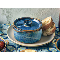 Terra Porcelain Aqua Blue Mini Casserole Dish 14cm - BESPOKE 77