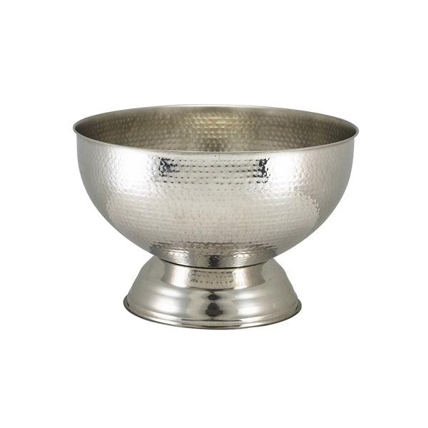 Hammered Stainless Steel Champagne Bowl 36cm - BESPOKE 77