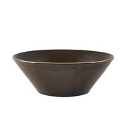 Terra Porcelain Black Conical Bowl 16cm - BESPOKE 77