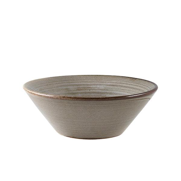 Terra Porcelain Grey Conical Bowl 14cm - BESPOKE 77