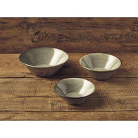 Terra Porcelain Grey Conical Bowl 16cm - BESPOKE 77