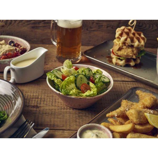 Terra Porcelain Rose Conical Bowl 14cm - BESPOKE 77