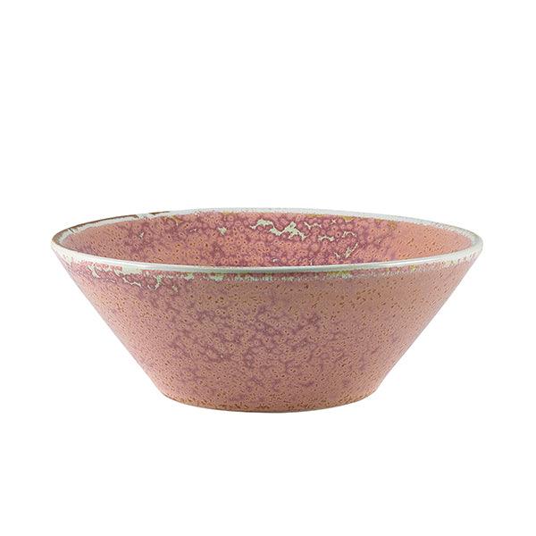 Terra Porcelain Rose Conical Bowl 16cm - BESPOKE 77
