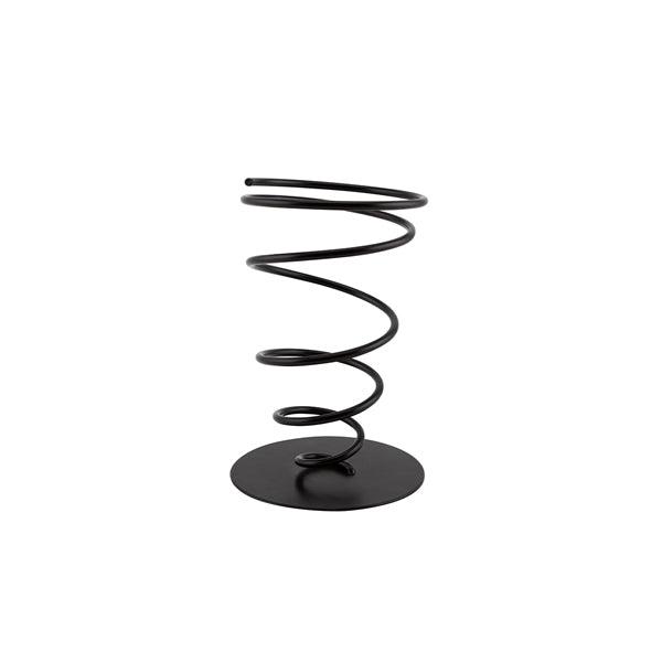 Genware Serving Cone 18cm Black - BESPOKE 77