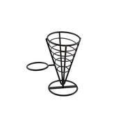 Genware Serving Cone 1 Ramekin Well 21.5cm - BESPOKE 77