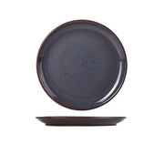 Terra Stoneware Rustic Blue Coupe Plate 19cm - BESPOKE 77