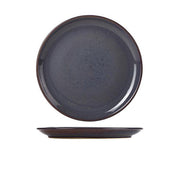 Terra Stoneware Rustic Blue Coupe Plate 24cm - BESPOKE 77