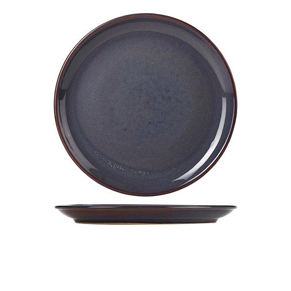 Terra Stoneware Rustic Blue Coupe Plate 27.5cm - BESPOKE 77