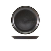 Terra Porcelain Black Coupe Plate 19cm - BESPOKE 77