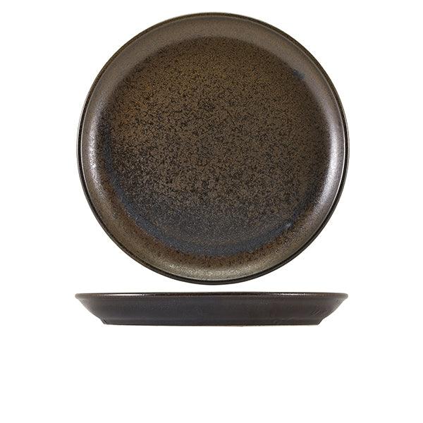 Terra Porcelain Black Coupe Plate 30.5cm - BESPOKE 77