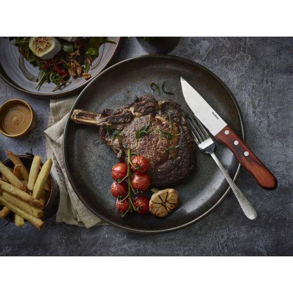 Terra Porcelain Black Coupe Plate 30.5cm - BESPOKE 77