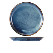 Terra Porcelain Aqua Blue Coupe Plate 30.5cm - BESPOKE 77