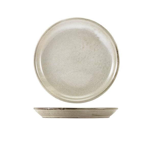 Terra Porcelain Grey Coupe Plate 19cm - BESPOKE 77