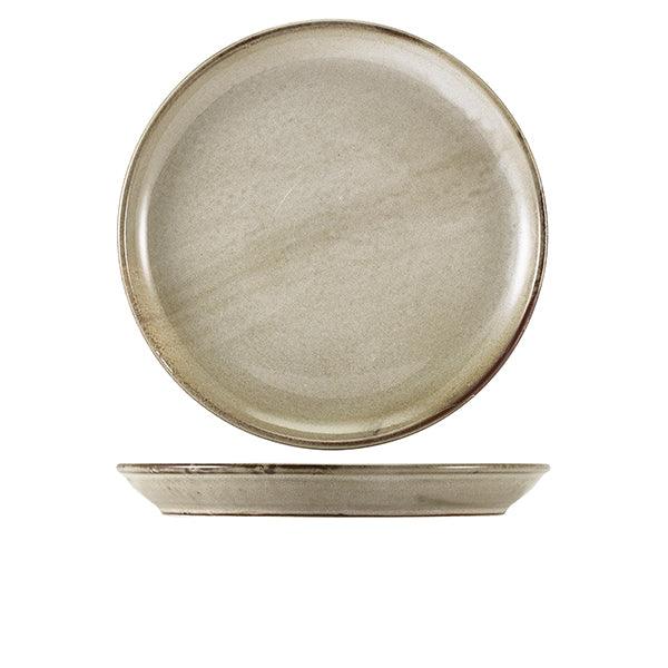 Terra Porcelain Grey Coupe Plate 30.5cm - BESPOKE 77