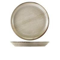 Terra Porcelain Grey Coupe Plate 30.5cm - BESPOKE 77