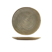 Terra Porcelain Grey Organic Plate 21cm - BESPOKE 77