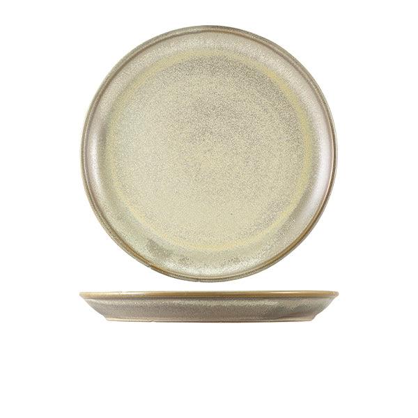 Terra Porcelain Matt Grey Coupe Plate 27.5cm - BESPOKE 77