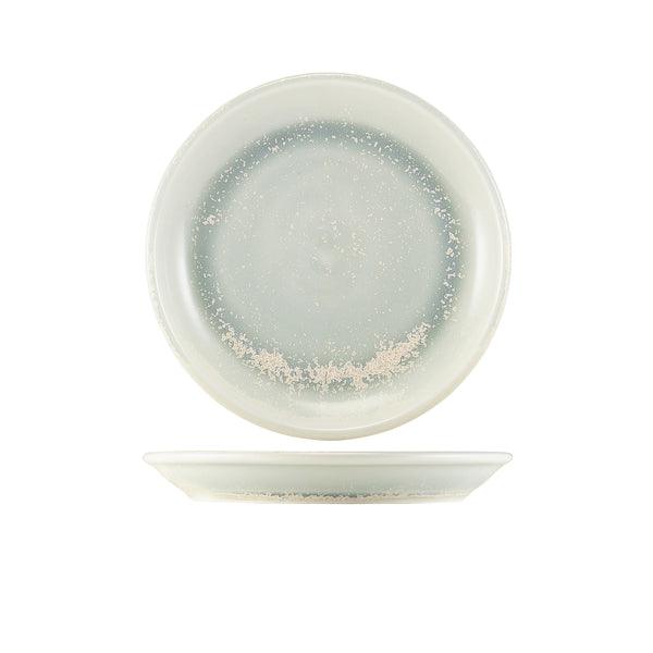 Terra Porcelain Pearl Coupe Plate 19cm - BESPOKE 77