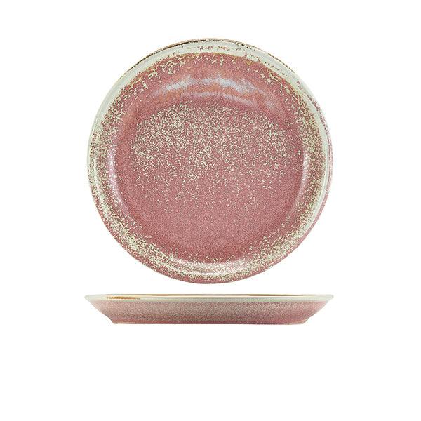 Terra Porcelain Rose Coupe Plate 24cm - BESPOKE 77