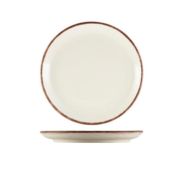 Terra Stoneware Sereno Brown Coupe Plate 19cm - BESPOKE 77