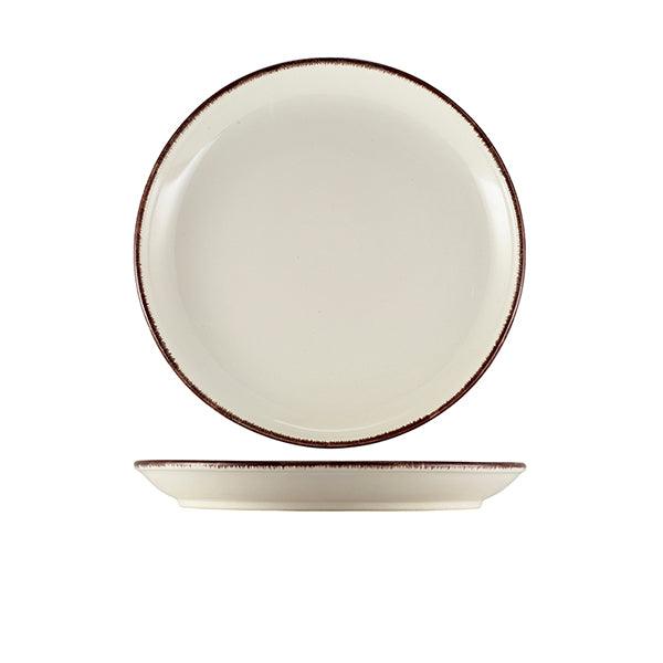 Terra Stoneware Sereno Brown Coupe Plate 24cm - BESPOKE 77