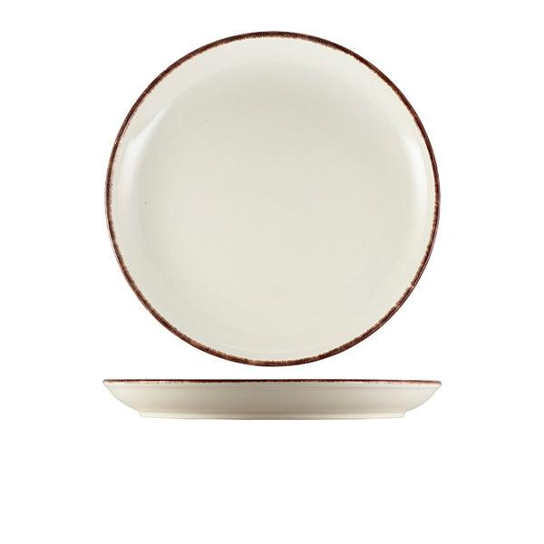 Terra Stoneware Sereno Brown Coupe Plate 27.5cm - BESPOKE 77