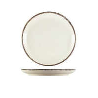 Terra Stoneware Sereno Grey Coupe Plate 19cm - BESPOKE 77
