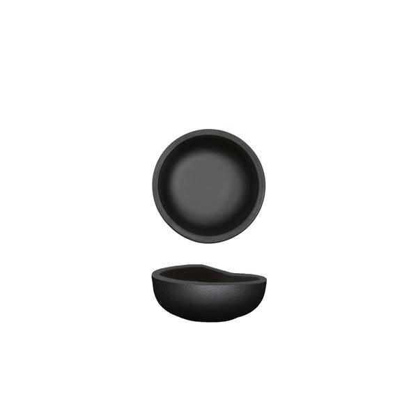 Black Copenhagen Round Melamine Bowl 8.5 x 3.5cm - BESPOKE 77