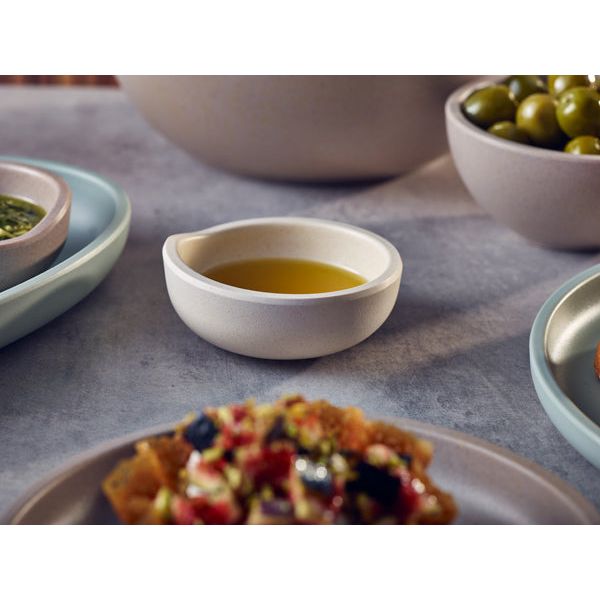 White Copenhagen Round Melamine Bowl 8.5 x 3.5cm - BESPOKE 77