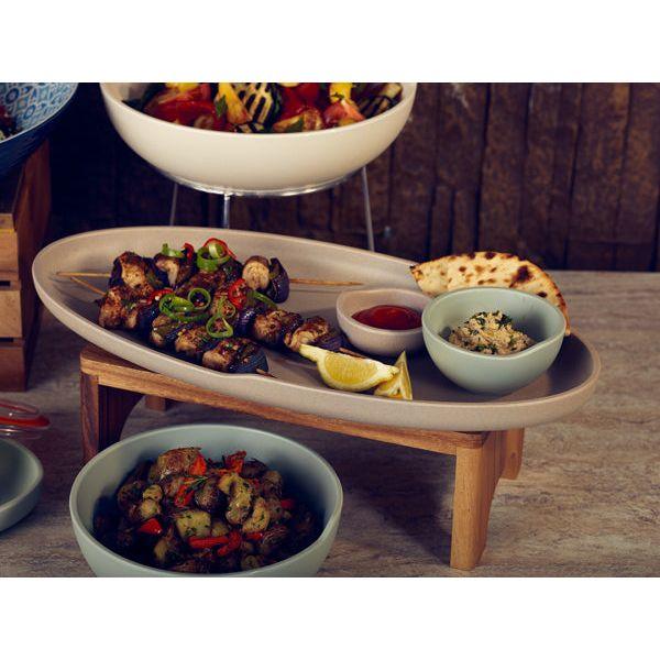 Sand Brown Copenhagen Round Melamine Bowl 8.5 x 3.5cm - BESPOKE 77