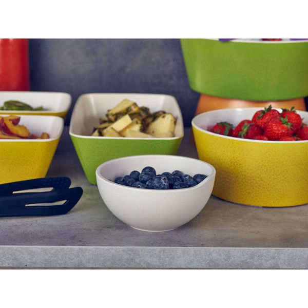 White Copenhagen Melamine Bowl 10.8 x 5.6cm - BESPOKE 77