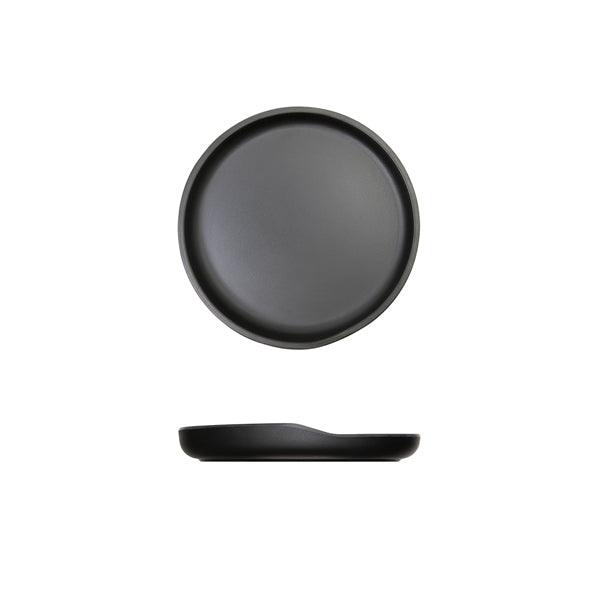 Black Copenhagen Round Melamine Plate 17cm - BESPOKE 77