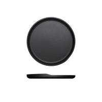 Black Copenhagen Round Melamine Plate 22.5cm - BESPOKE 77
