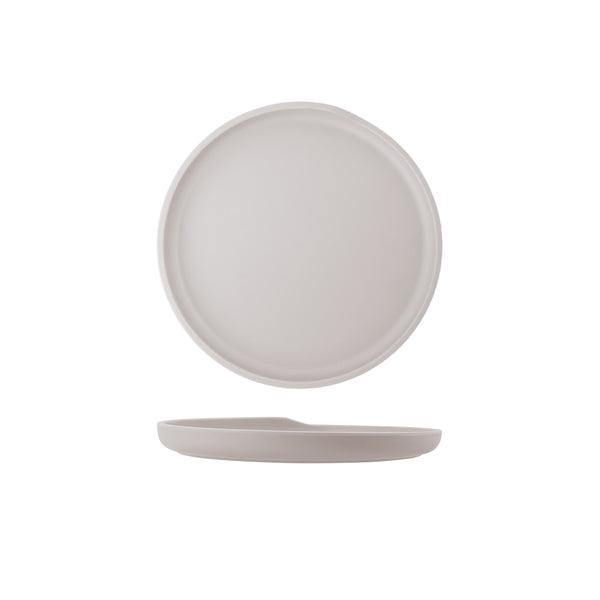White Copenhagen Round Melamine Plate 22.5cm - BESPOKE 77