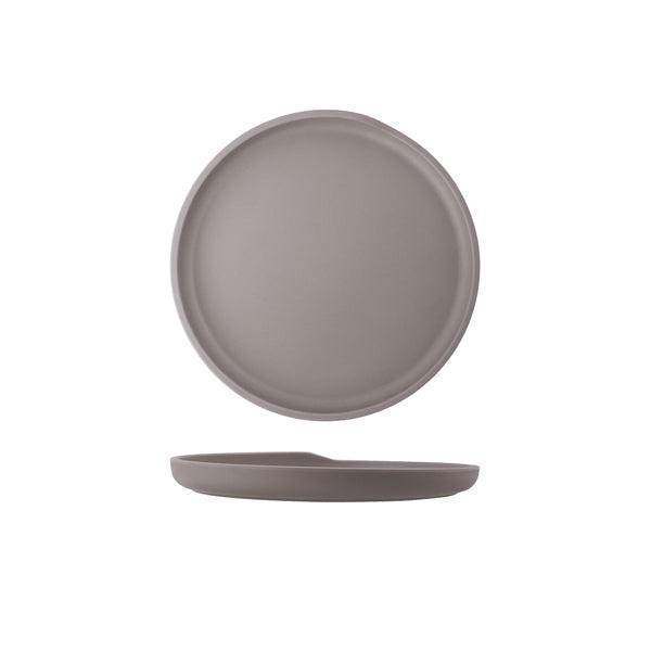 Sand Brown Copenhagen Round Melamine Plate 22.5cm - BESPOKE 77