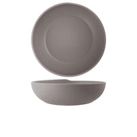 Sand Brown Copenhagen Melamine Bowl 28 x 7.5cm - BESPOKE 77
