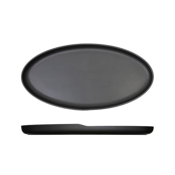 Black Copenhagen Oval Melamine Dish 47.5 x 24cm - BESPOKE 77