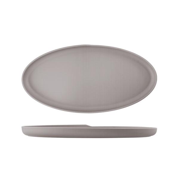 Sand Brown Copenhagen Oval Melamine Dish 47.5 x 24cm - BESPOKE 77