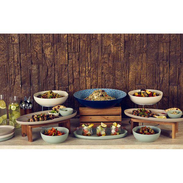 Jade Copenhagen Oval Melamine Dish 47.5 x 24cm - BESPOKE 77